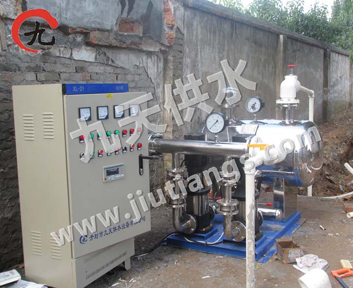 无负压安装现场